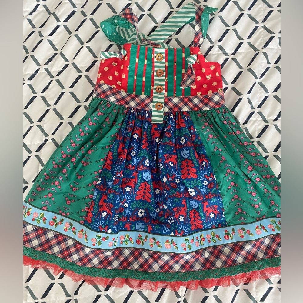 Matilda Jane Holiday Dress VGUC size 4